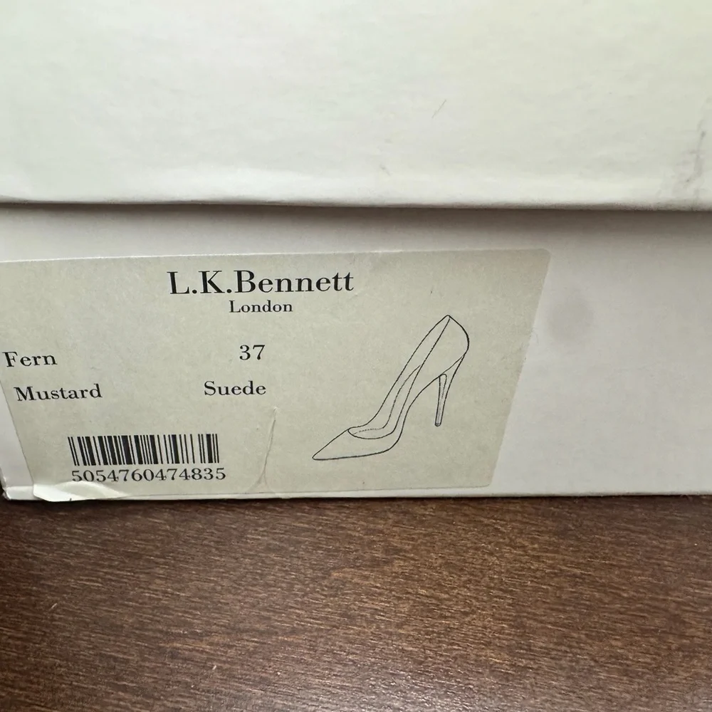 LK Bennett Suede Heels - Picture 2 of 7